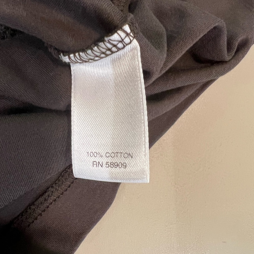 Murano Liquid Cotton Brown Polo Shirt Size S - Picture 4 of 7